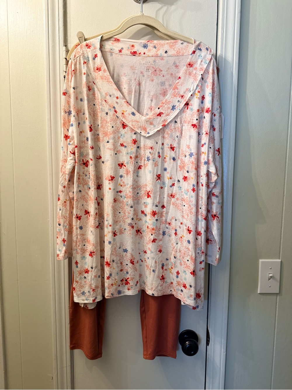 New Directions XXL top Wonderly 3x bottom loungewear coordinates NWT
